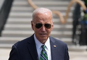 President Biden Departs White House For New Orleans