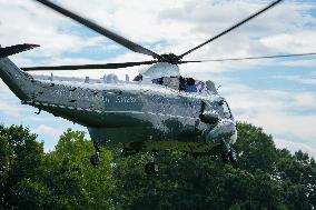 President Biden Departs White House For New Orleans