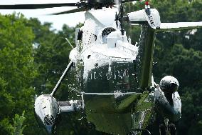 President Biden Departs White House For New Orleans