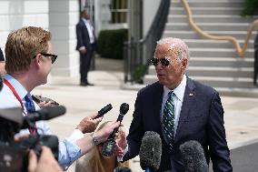 President Biden Departs White House For New Orleans