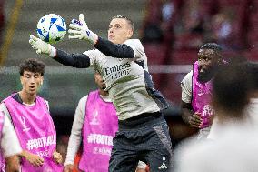 Official training before UEFA Super Cup