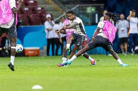 Official training before UEFA Super Cup