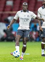 Official training before UEFA Super Cup