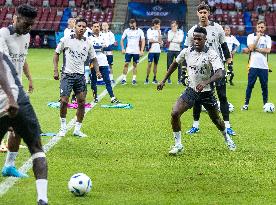 Official training before UEFA Super Cup