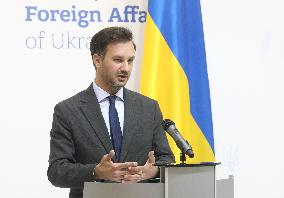 Briefing of Ukrainian Foreign Ministry spokesperson Heorhii Tykhyi in Kyiv