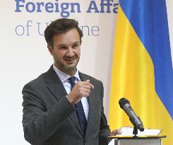 Briefing of Ukrainian Foreign Ministry spokesperson Heorhii Tykhyi in Kyiv