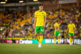 Norwich City v Stevenage - Carabao Cup