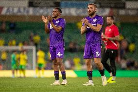 Norwich City v Stevenage - Carabao Cup