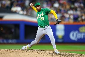 MLB Oakland Athletics Vs New York Mets