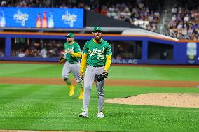 MLB Oakland Athletics Vs New York Mets