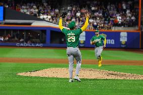 MLB Oakland Athletics Vs New York Mets