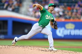 MLB Oakland Athletics Vs New York Mets