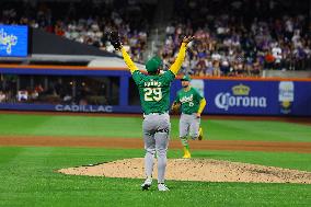 MLB Oakland Athletics Vs New York Mets