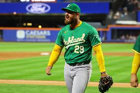 MLB Oakland Athletics Vs New York Mets