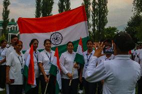 Har Ghar Tiranga Campaign In Kashmir Ahead Of India's Independence Day