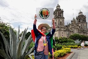 Mexican Government Officials And Supporters Accompany Beatriz Gutiérrez Müller To The Presentation Of Her Book Feminismo Silenci