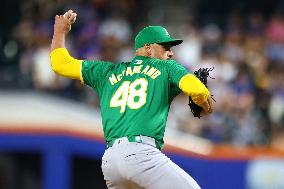 MLB Oakland Athletics Vs New York Mets