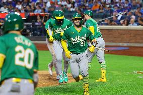 MLB Oakland Athletics Vs New York Mets