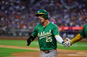 MLB Oakland Athletics Vs New York Mets