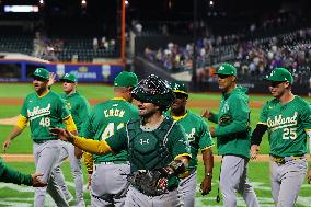 MLB Oakland Athletics Vs New York Mets