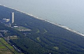 Coastline near Nankai Trough