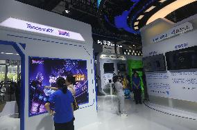 Tencent Booth at 2024 WAIC in Shanghai