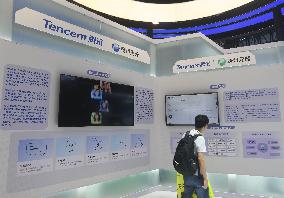 Tencent Booth at 2024 WAIC in Shanghai