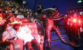 Hollywood Sci-fi Horror Film Alien: Romulus Screening in Shanghai