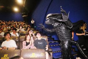 Hollywood Sci-fi Horror Film Alien: Romulus Screening in Shanghai