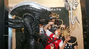 Hollywood Sci-fi Horror Film Alien: Romulus Screening in Shanghai