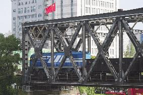 Aftermath of heavy rain in N. Korea