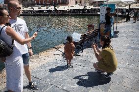 Warm Weather In Chania