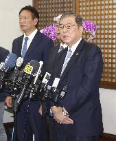 Ex-Defense Minister Ishiba wants to run in LDP leadership race