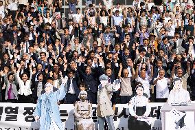 79th Liberation Day National Assembly-Civil Society Declaration By 1,000 People In Seoul