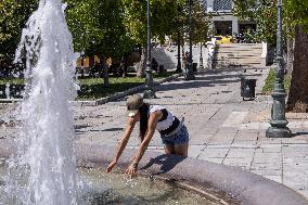 Heatwave In Greece