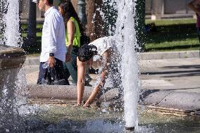 Heatwave In Greece