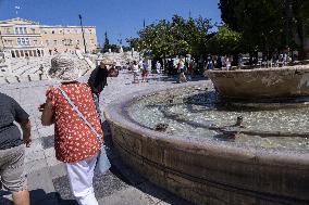 Heatwave In Greece