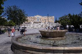 Heatwave In Greece