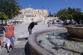 Heatwave In Greece