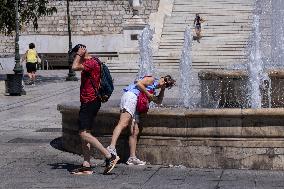 Heatwave In Greece