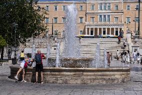 Heatwave In Greece