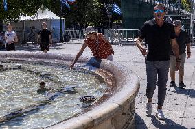 Heatwave In Greece