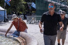 Heatwave In Greece