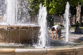 Heatwave In Greece