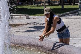 Heatwave In Greece