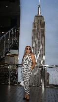 Garcelle Beauvais Visits The Empire State Building - NYC