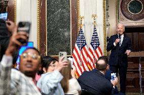 Joe Biden at the Creator Economy Conference - Washington