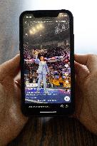 Kamala Harris Tiktok page - Paris