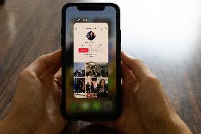 Kamala Harris Tiktok page - Paris