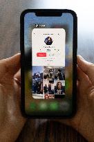 Kamala Harris Tiktok page - Paris